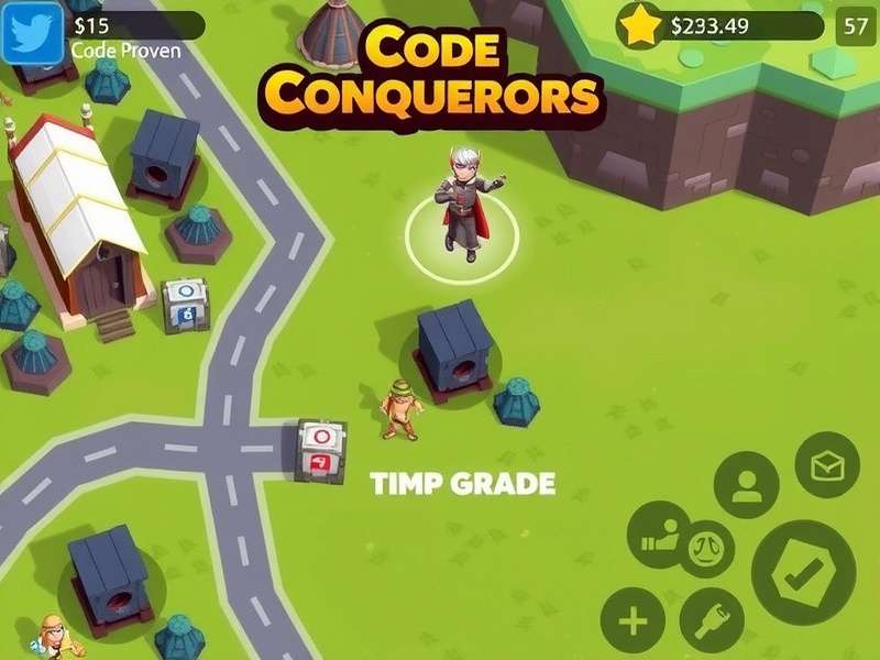 Code Conquerors Gameplay Screenshot